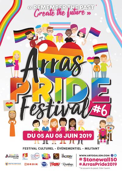 Affiche Arras Pride Festival 2019