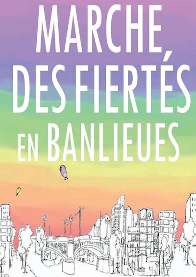 affiche Marche des Fiertés LGBT en Banlieue 2019