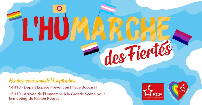 affiche Humarche des Fiertés 2019