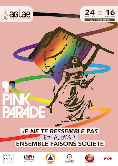 Affiche Pink Parade Nice 2021