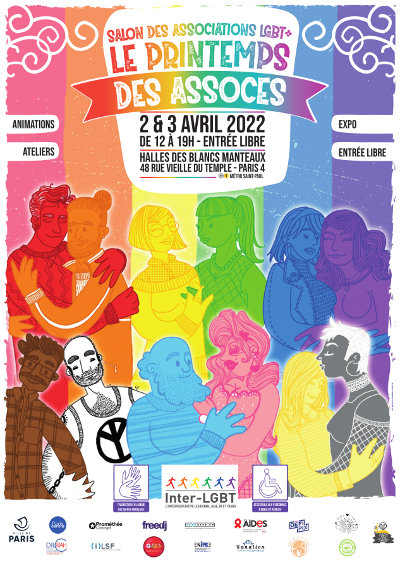 Affiche du Printemps des Assoces Paris 2022